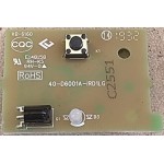 TCL 40S615 KEY IR BOARD 40-D6001A-IRD1LG